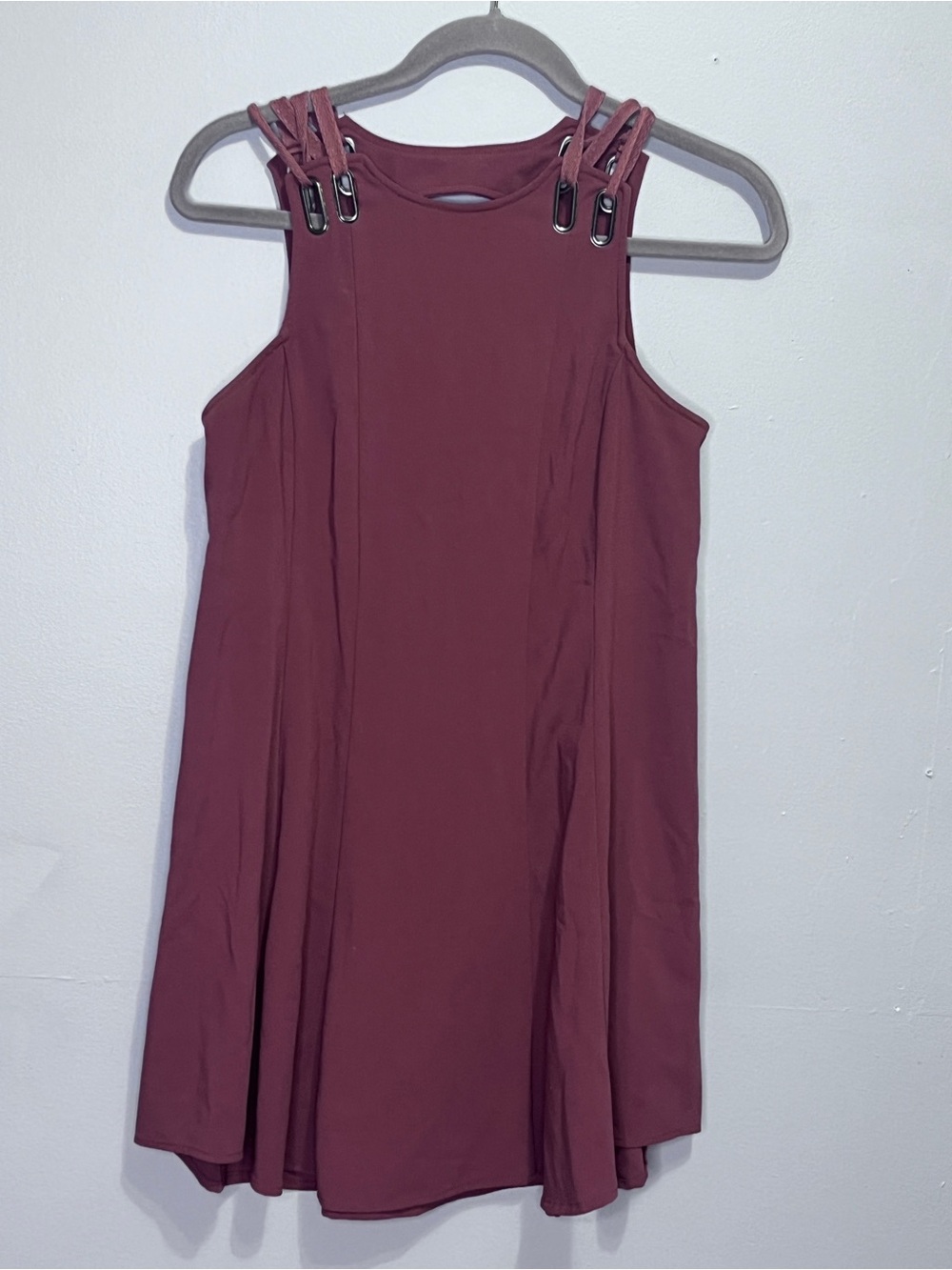 Free People A-Line Dress with Buckle Straps Size XS